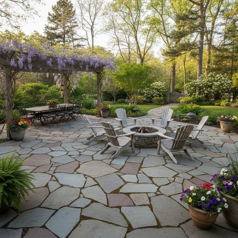 Flagstone Construction Patio